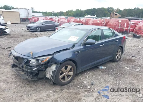 2015 Kia Optima Lx из США, поврежденный, VIN 5XXGM4A78FG445731